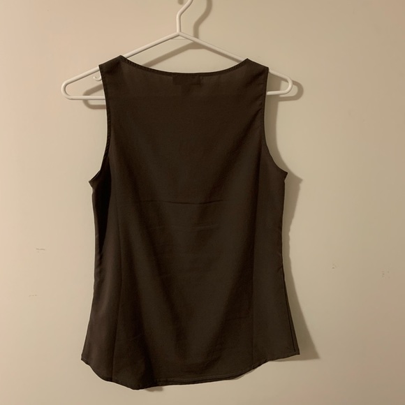 Le Chateau Green dress tank top - Picture 3 of 7